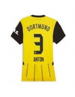 Borussia Dortmund Waldemar Anton #3 Hjemmedrakt Dame 2024-25 Korte ermer